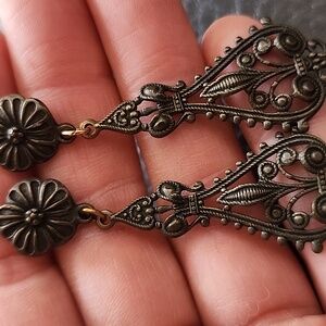 Bronze Dangle Earrings